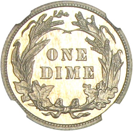 image for: 1912 10c NGC/CAC Proof 65 Cameo