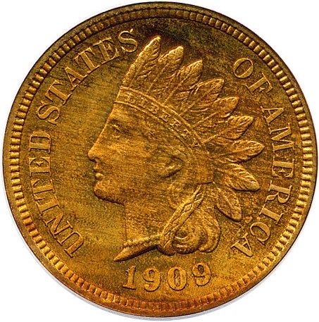 image for: 1909 1c ANACS Proof 62 RB (Indian)