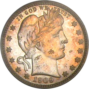 image for: 1909 25c PCGS Proof 63