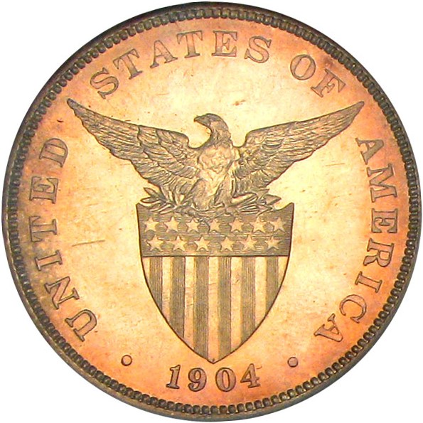 image for: U.S. Philippines: 1904 50c PCGS Proof 63