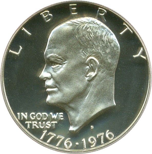 image for: 1976-S $1 PCGS Proof 69 DCameo (Silver)