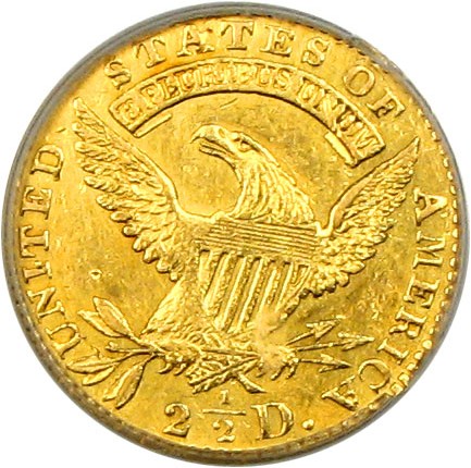 image for: 1824/1 $2 1/2 PCGS/CAC XF45 OGH