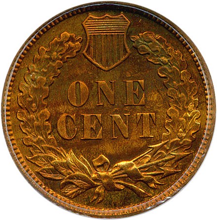 image for: 1909 1c ANACS Proof 62 RB (Indian)