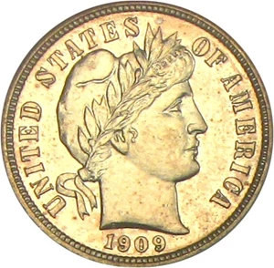 image for: 1909 10c NGC Proof 66