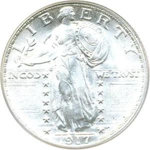 image for: 1917 25c PCGS MS65 FH (Type 2)