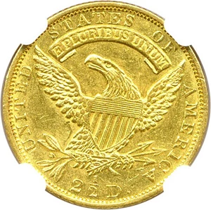 image for: 1830 $2 1/2 NGC AU58
