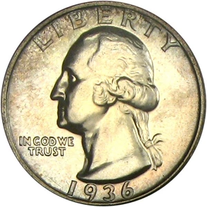 image for: 1936 25c PCGS/CAC Proof 65