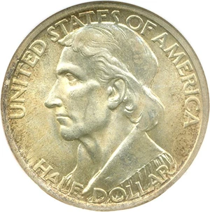 image for: 1936 Boone 50c NGC/CAC MS65