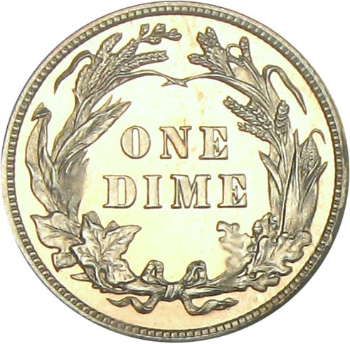 image for: 1912 10c PCGS Proof 65 Cameo