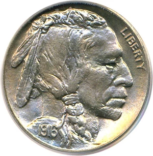 image for: 1916 5c PCGS MS67