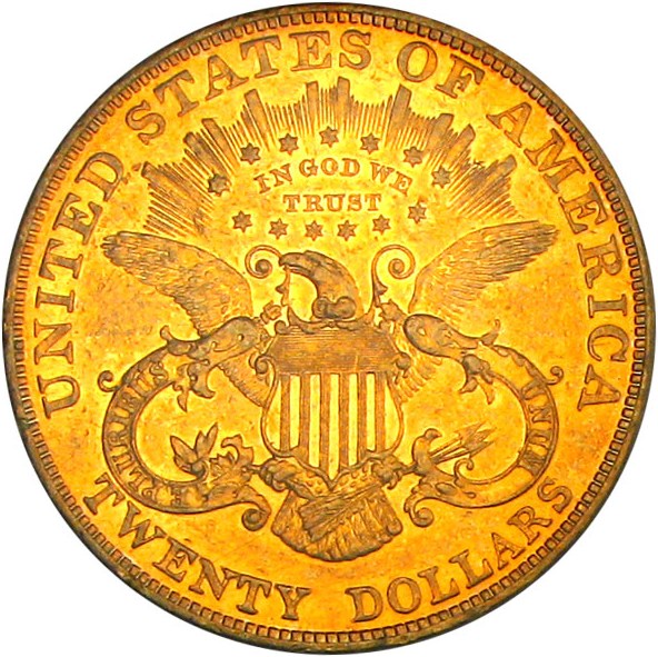 image for: 1901 $20 PCGS Proof 55