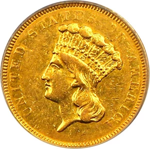 image for: 1854-O $3 PCGS XF45