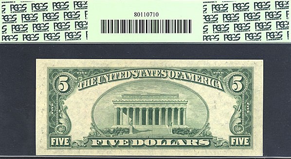 image for: 1953C $5 *Star* PCGS Gem CU65 PPQ (Fr.1535)