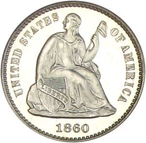 image for: 1860 H10C NGC Proof 66 Cameo (Star)