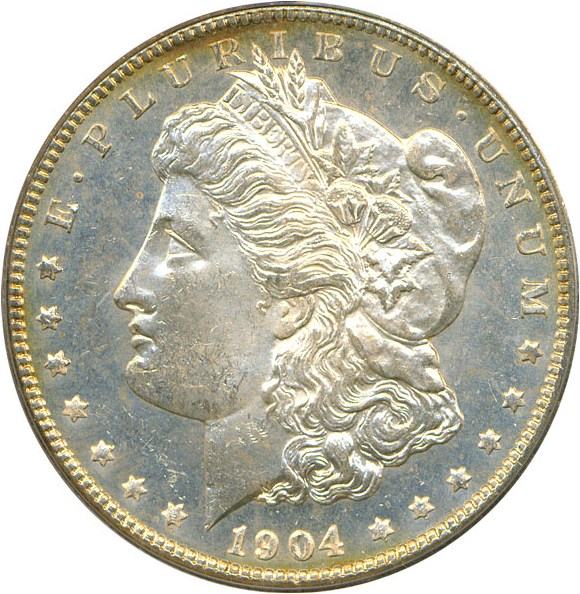 image for: 1904-O $1 PCGS Secure MS64 DMPL
