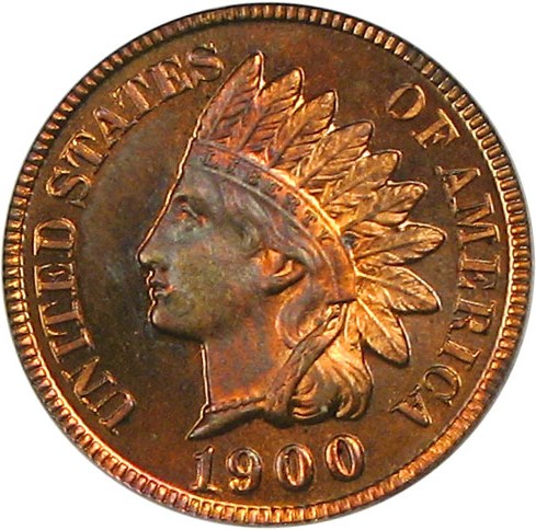 image for: 1900 1c PCGS Proof 64 RB