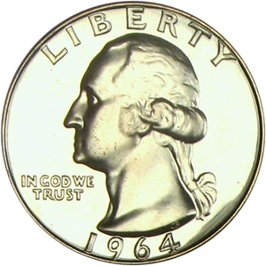 image for: 1964 25c PCGS Proof 68