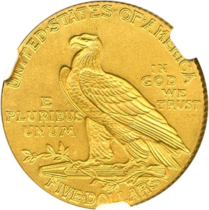 image for: 1915 $5 NGC Proof 65+