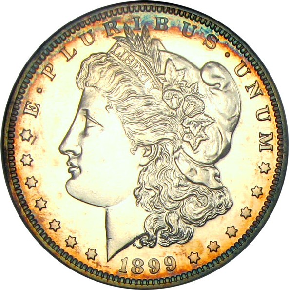 image for: 1899 $1 PCGS Proof 61
