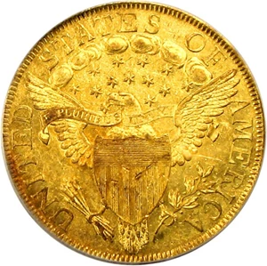 image for: 1800 $10 PCGS AU58