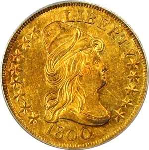 image for: 1800 $10 PCGS AU58