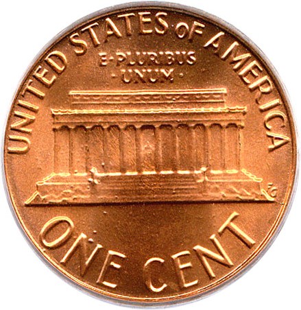 image for: 1982 1c PCGS MS67 RD (Zinc Small Date)