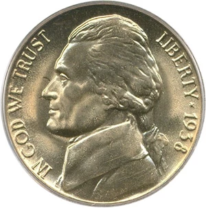 image for: 1938-D 5c PCGS MS66 FS (Jefferson)