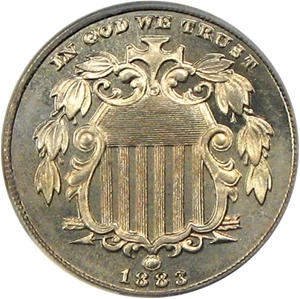 image for: 1883 5c PCGS/CAC Proof 65 (Shield)