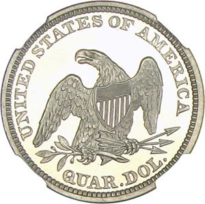 image for: 1862 25c NGC Proof 67 Cameo
