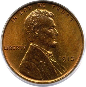 image for: 1913 1c PCGS Proof 65 RD