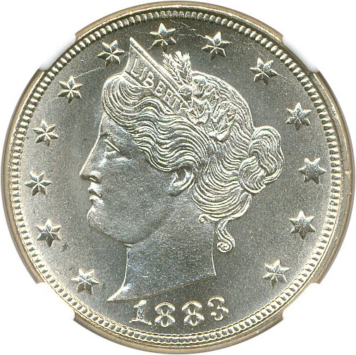 1883 V Nickel No Penny Coin Pricing Guide | The Greysheet