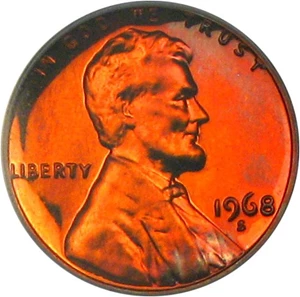 image for: 1968-S 1c PCGS Proof 69 RD Cameo