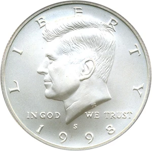 image for: 1998-S 50c PCGS SP70 (SMS)