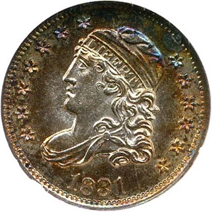 image for: 1831 H10c NGC MS64 * Color *