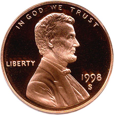 image for: 1998-S 1c PCGS Proof 68 RD DCameo (FS-901, Close AM)