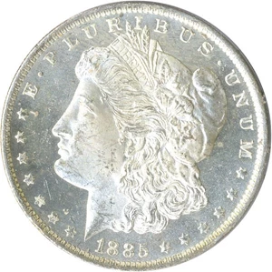 image for: 1885-O $1 PCGS MS64 DMPL OGH