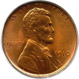 image for: 1910 1c PCGS MS67 RD