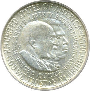 image for: 1951 Wash-Carver 50c PCGS MS66