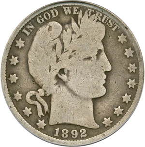 image for: 1892-O 50c PCGS Good-6