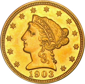 image for: 1903 $2 1/2 PCGS Proof 62