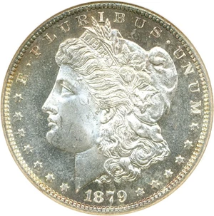 image for: 1879-S $1 NGC MS64 DMPL