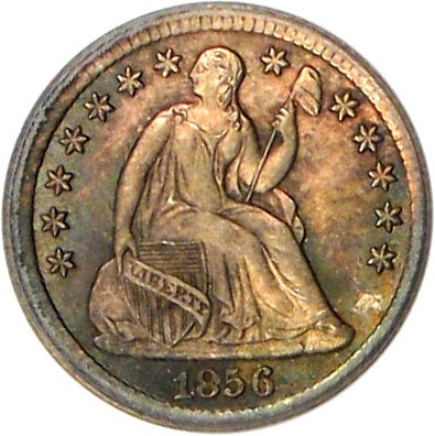 image for: 1856 H10c PCGS/CAC MS65