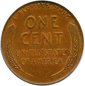 image for: Mint Error: Undated 1c PCGS AU58 (Late Stage Brockage)
