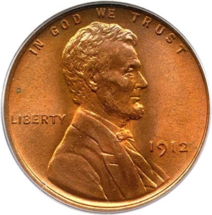 image for: 1912 1c PCGS MS67 RD