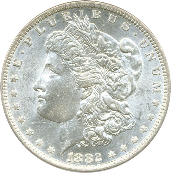 image for: 1882-O/S $1 PCGS MS63