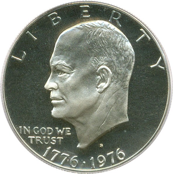 image for: 1976-S $1 PCGS Proof 69 DCameo (Clad, Type 2)