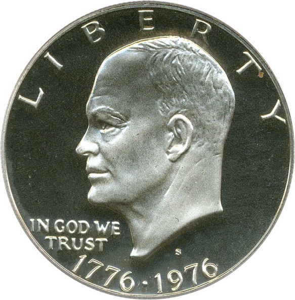 image for: 1976-S $1 PCGS Proof 69 DCameo (Clad, Type 1)