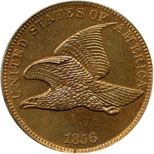 image for: 1856 1c PCGS Proof 64 (Flying Eagle)