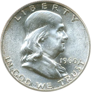image for: 1960 50c PCGS MS64 FBL
