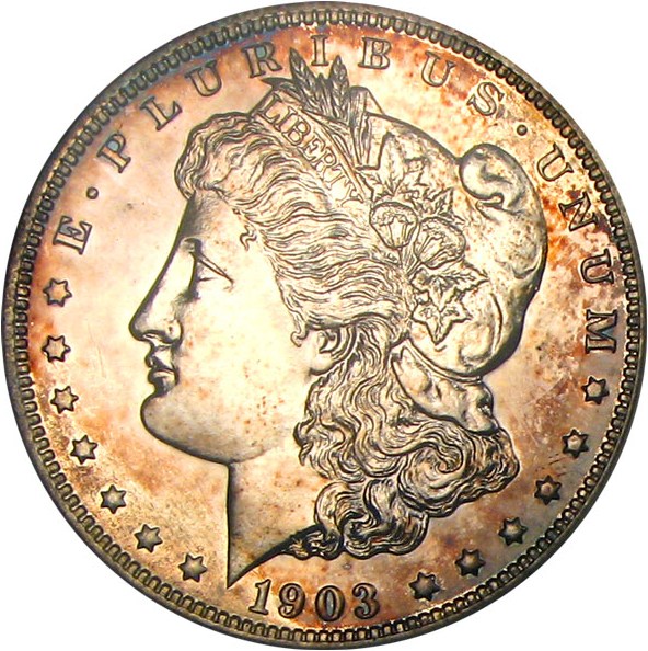 image for: 1903 $1 PCGS/CAC Proof 63 * Reverse Color *